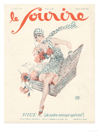 Le Sourire, Erotica Magazine, France, 1920