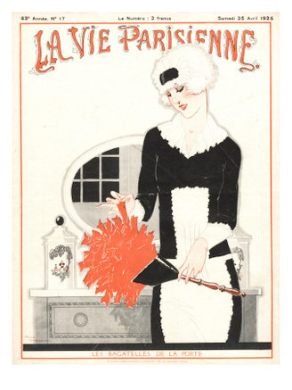 La Vie Parisienne, Erotica Glamour Art Deco Cleaning Products Magazine, France, 1925