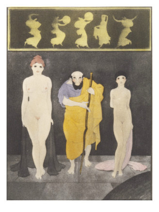 The Merchant of Women, from the Erotic Lesbian Poem, by Pierre Louys