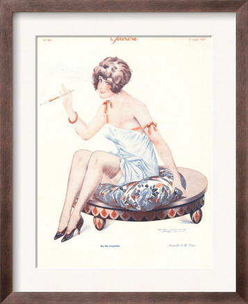 Le Sourire, Glamour Womens Underwear Erotica, France, 1920