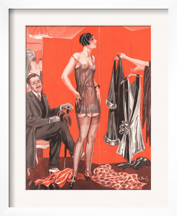 Le Sourire, Erotica Sales Womens Underwear, France, 1920