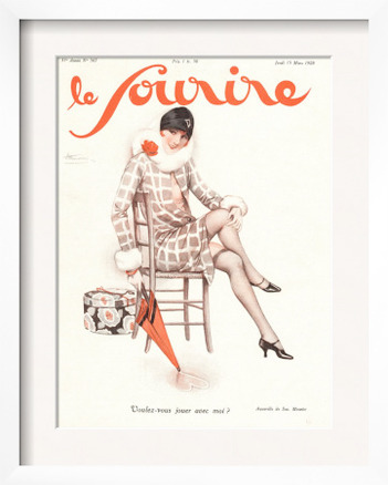 Le Sourire, Glamour Erotica Magazine, France, 1920