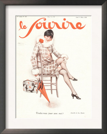 Le Sourire, Glamour Erotica Magazine, France, 1920