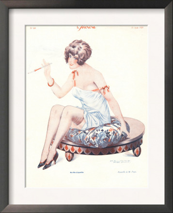Le Sourire, Glamour Womens Underwear Erotica, France, 1920