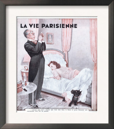 La Vie Parisienne, Erotica Bedrooms Magazine, France, 1938